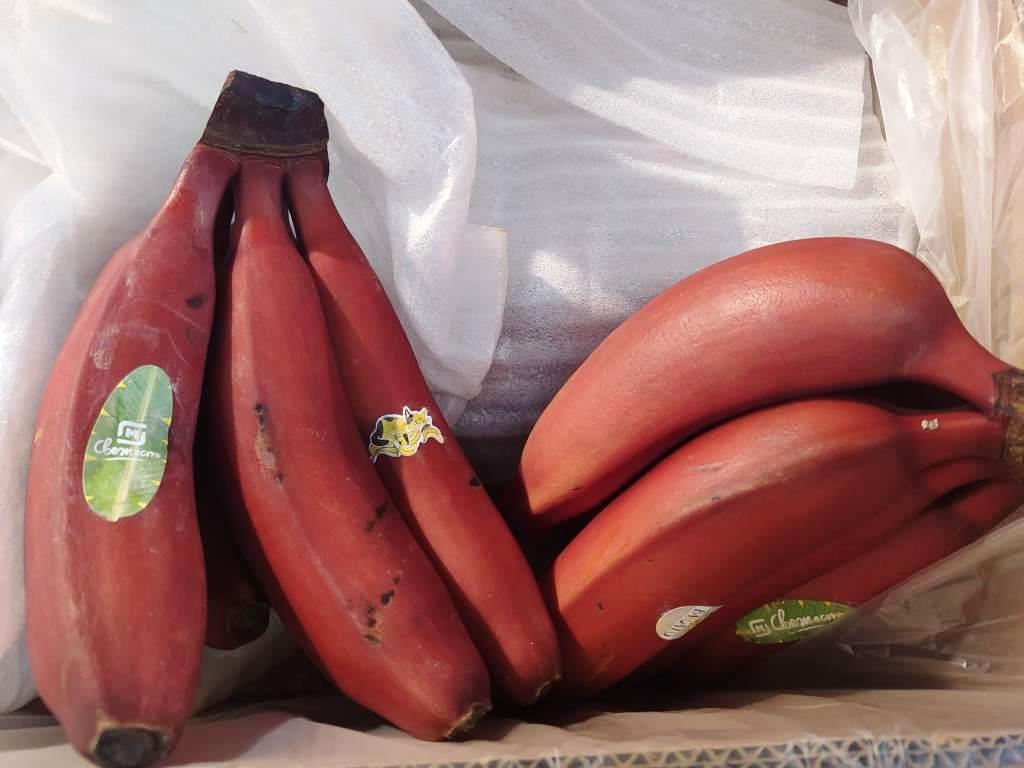бананы красные