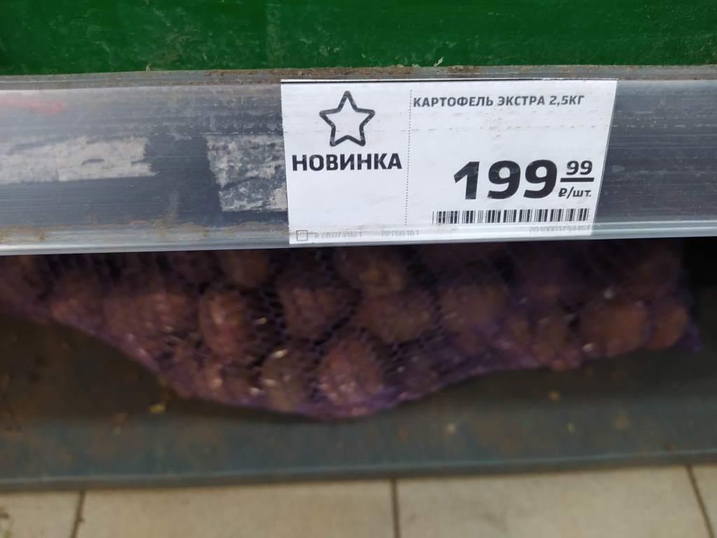 сколько стоит нынче картошка