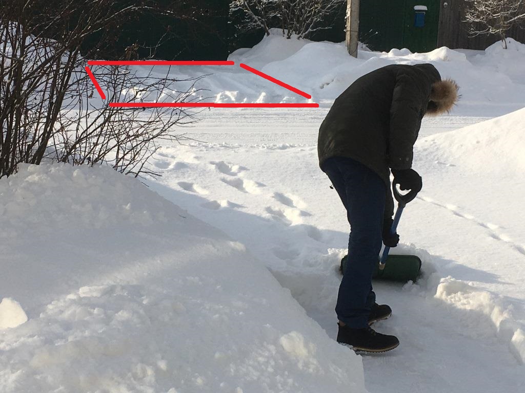 снегоуборочную
