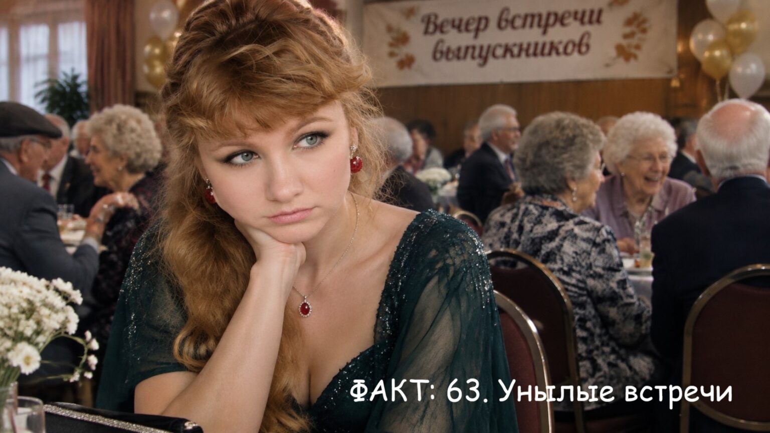 Пришла на встречу выпускников — а там одни старушки