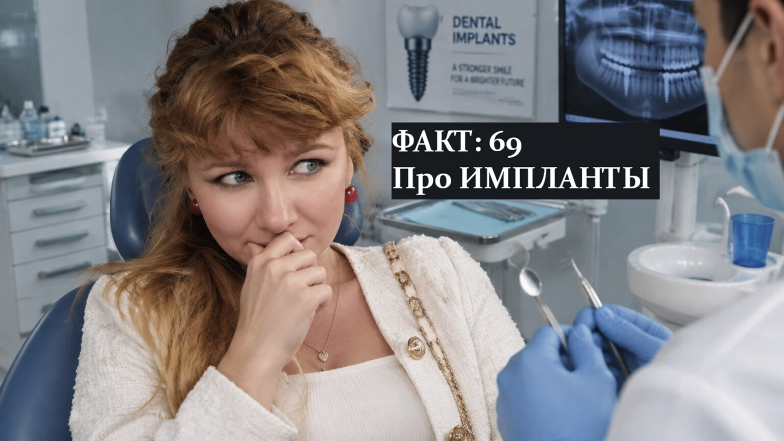 Как я ставила зубные импланты (смешные факты обо мне, 69/1)