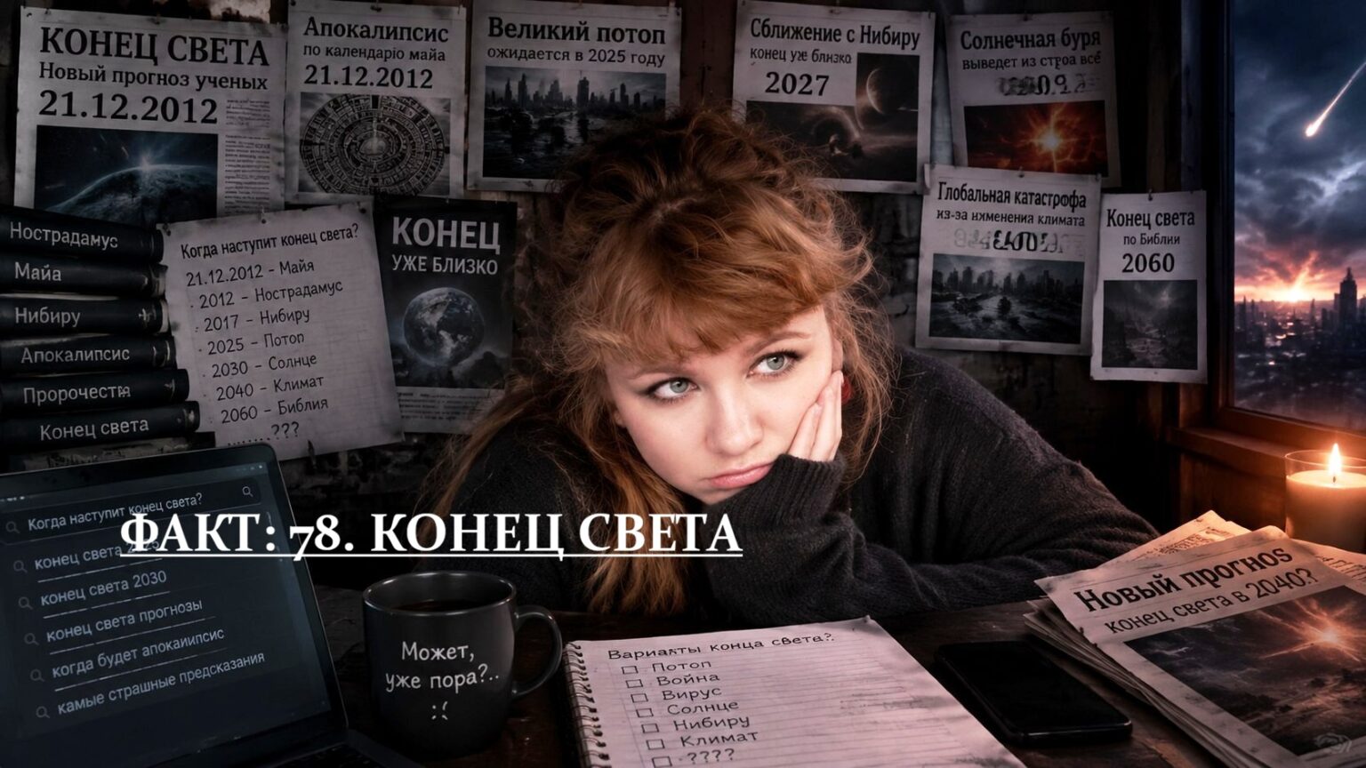 Учимся ждать конца света, оказывается не все умеют. Честные факты обо мне (78)