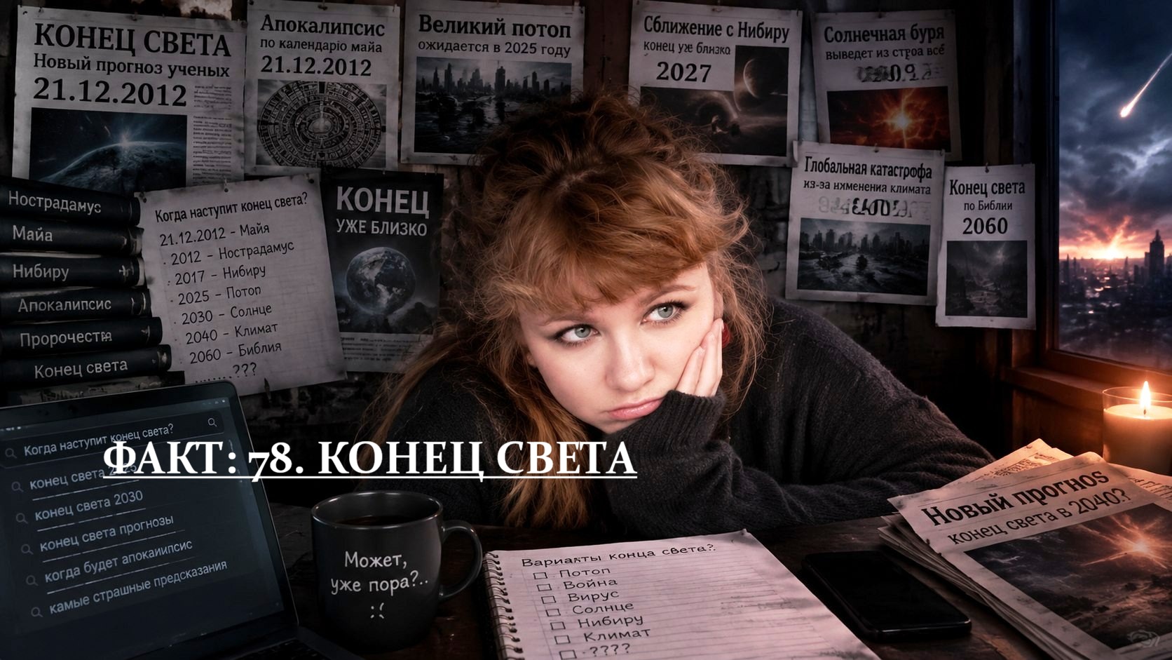 Учимся ждать конца света, оказывается не все умеют. Честные факты обо мне (78)