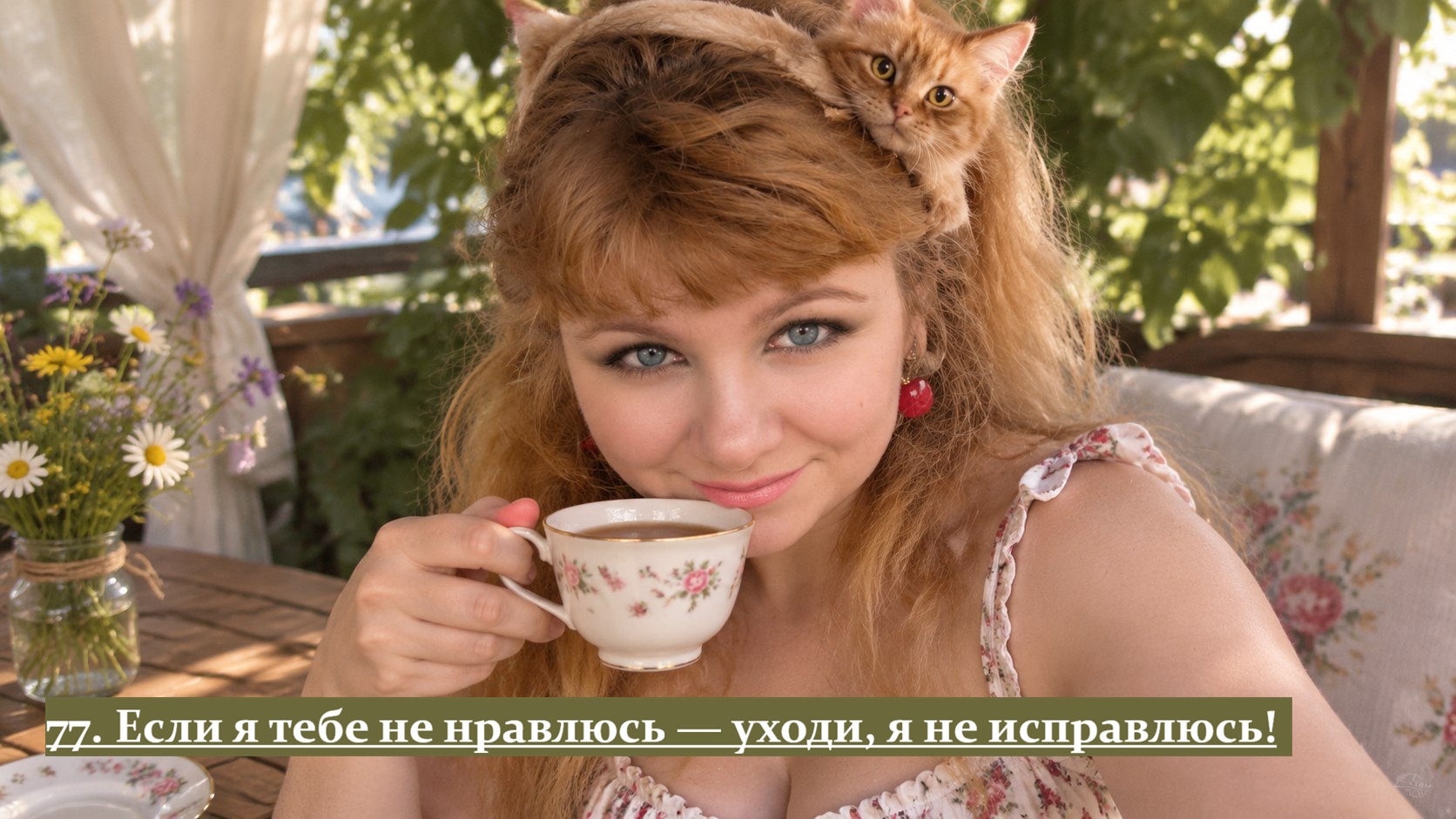 Спасибо, что зашли. Даже если вам не нравится моё лицо Спасибо, что зашли. Даже если вам не нравится моё лицо